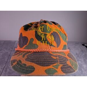 VTG Nissun Cap Butler County FHA Fox Orange Duck Frog Camo Rope Snapback Hat Hat